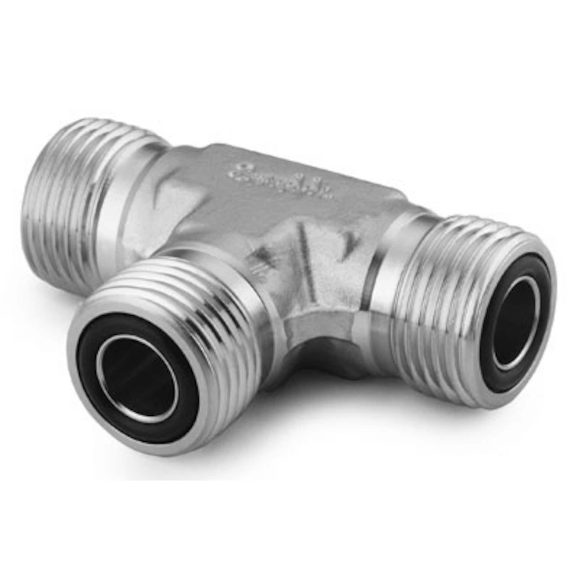 316 Stainless Steel VCO ORing Face Seal Fitting, Tee, 1/4 in. VCO