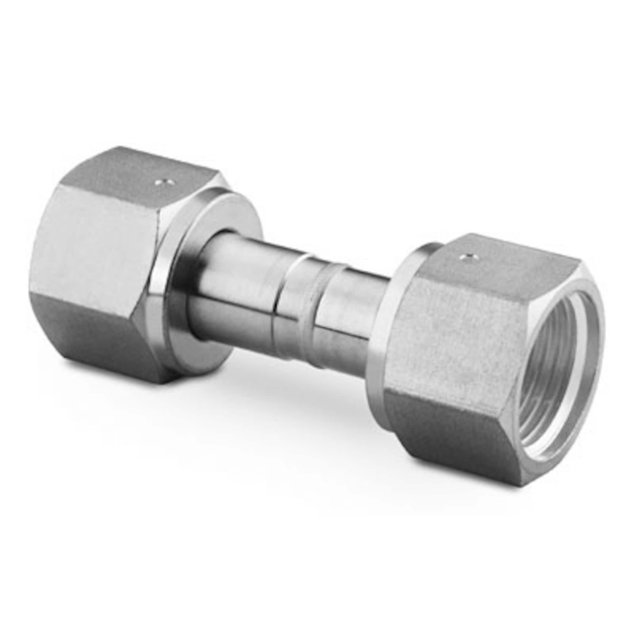 316 Stainless Steel Welded VCR Face Seal Fitting, 1/4 in. Rotating