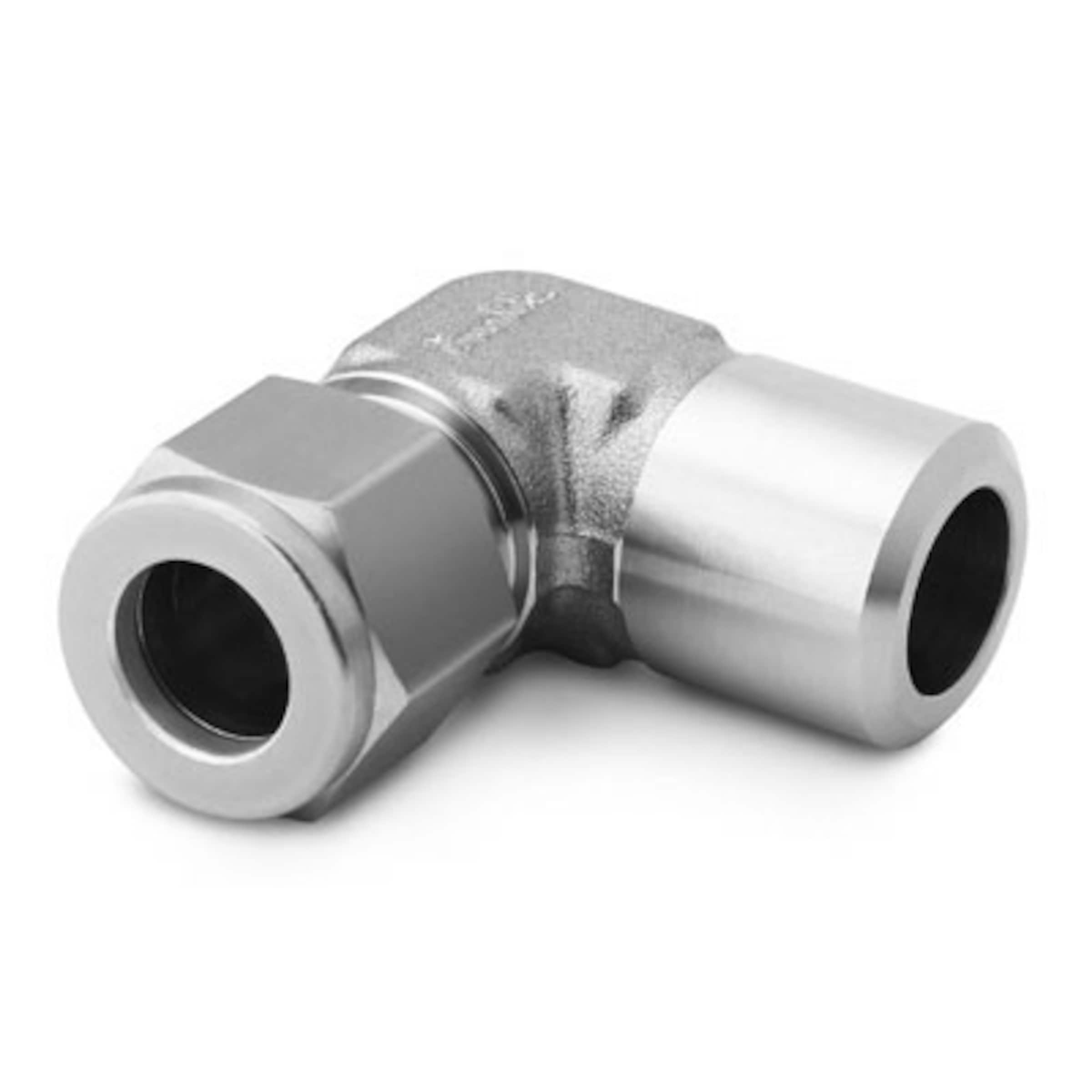 Stainless Steel Swagelok Tube Fitting, Male Pipe Weld Elbow, 1/4 in