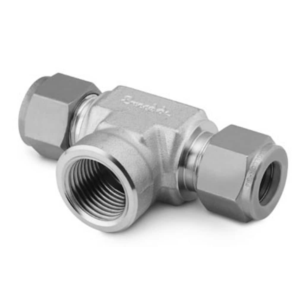 Fittings — Tube Fittings and Adapters — Female Connectors — Tees