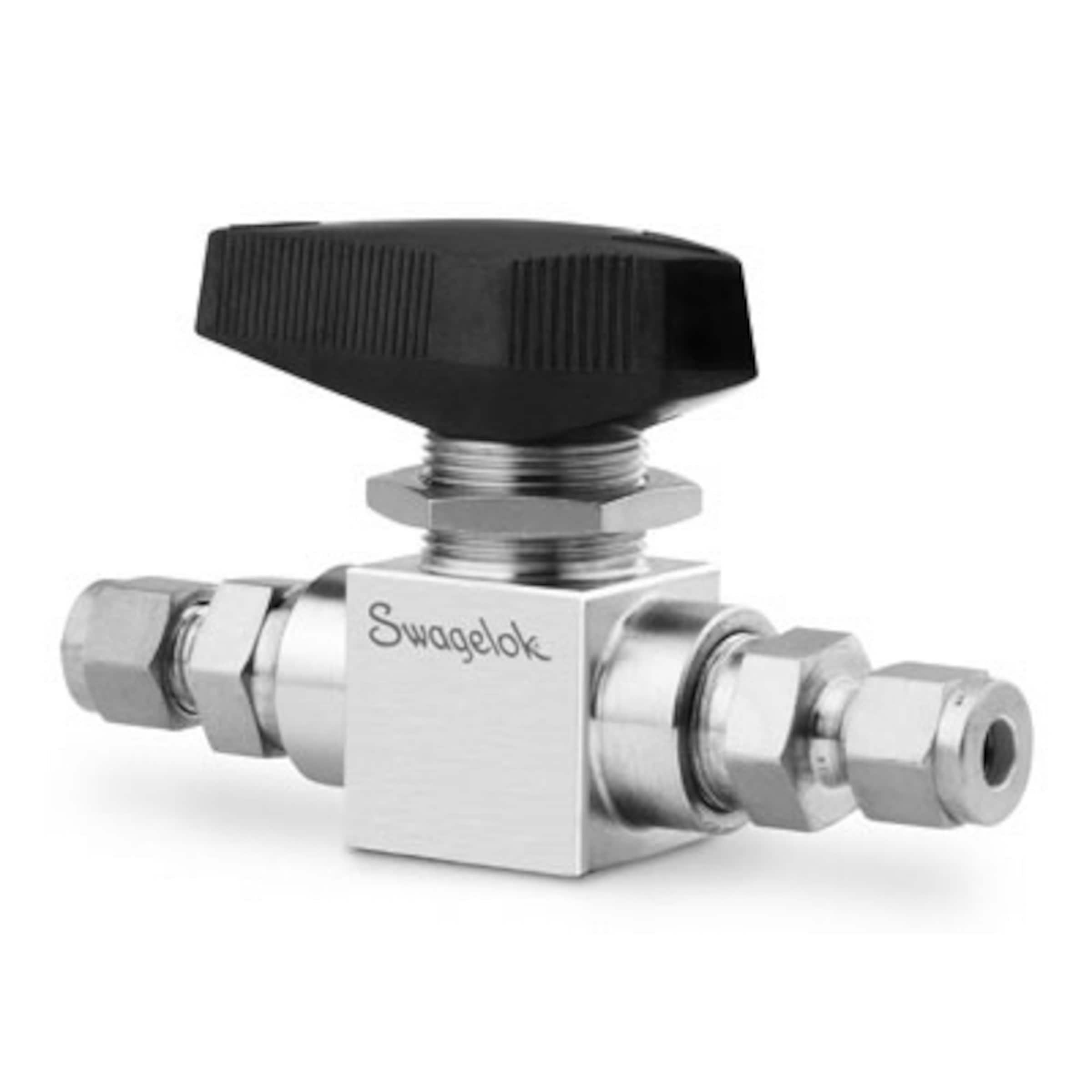 Stainless Steel Quarter Turn Instrument Plug Valve, 3/8 in. Swagelok Tube  Fitting, 1.1 Cv, Locking Handle, Plug Valves, Ball and Quarter-Turn Plug  Valves, Valves, All Products