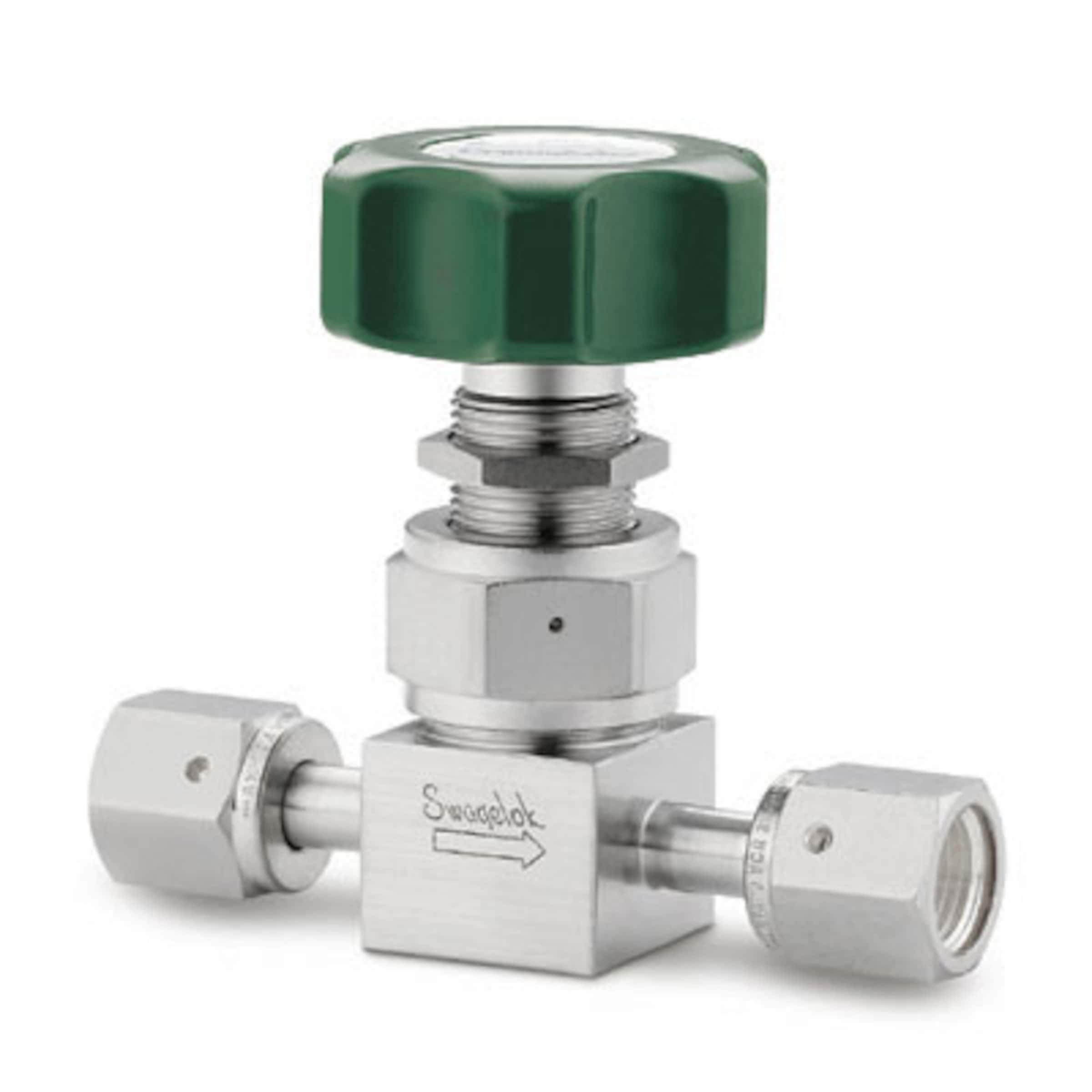 Stainless Steel High Purity High Pressure Diaphragm Sealed Valve, 1/4