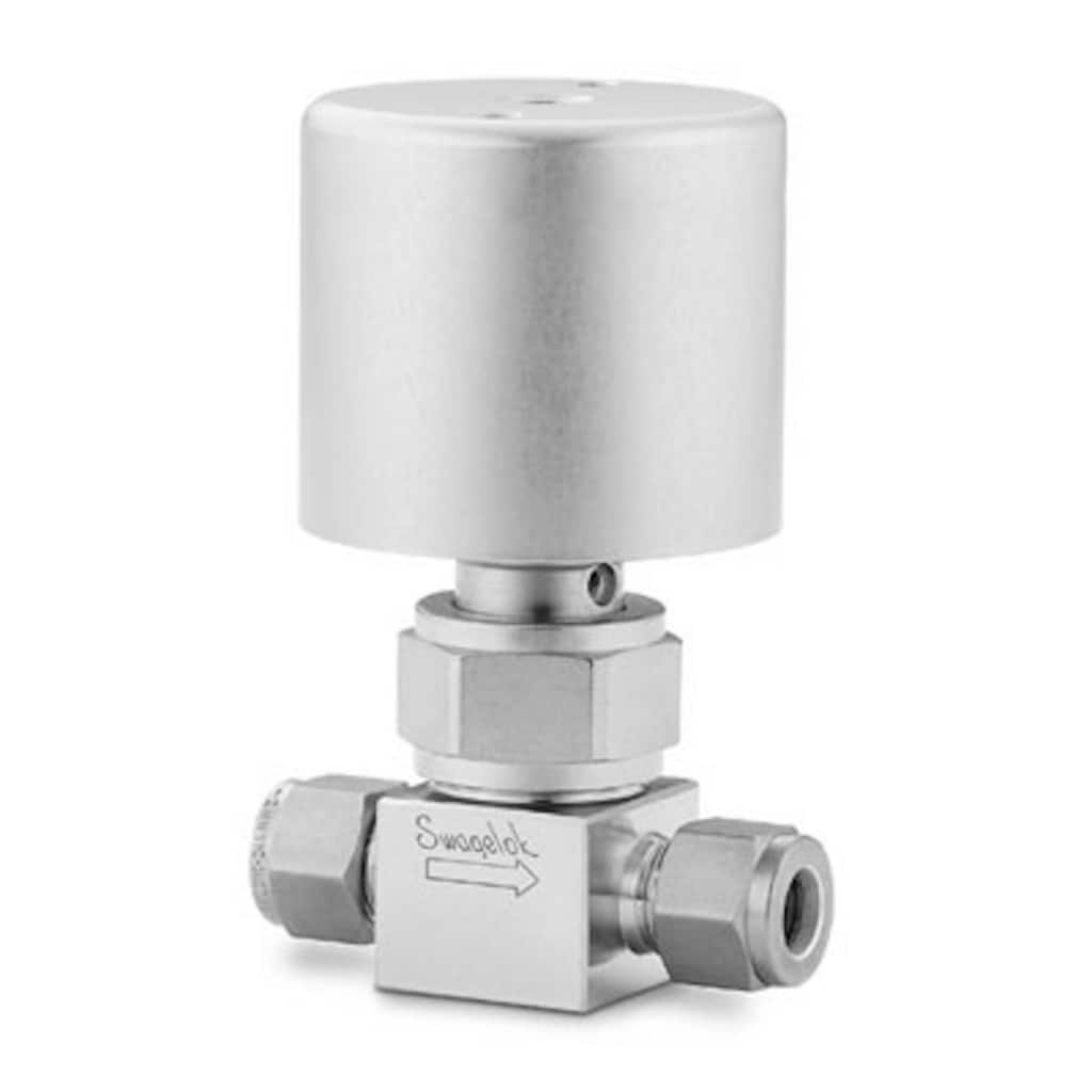 Bellows-Sealed Valves — High-Pressure Bellows Valves, HB Series — Straight Pattern, with Actuator