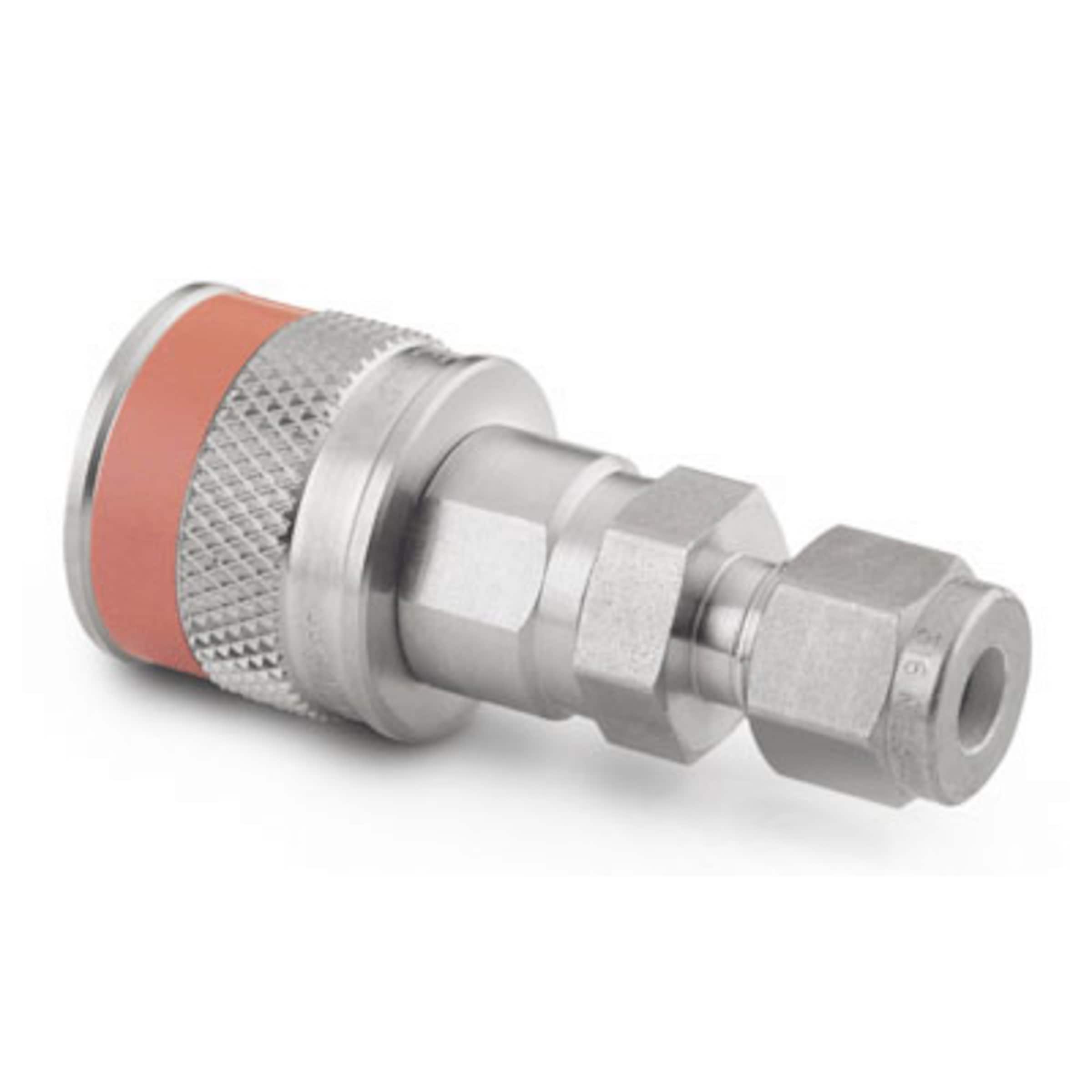Stainless Steel Instrumentation Quick Connect Body, 0.5 Cv, 3/8 in