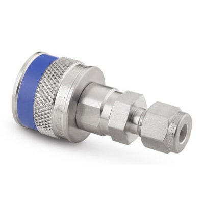 CQ3、CQ 4+、CQＣ+ Stainless Steel Instrumentation Quick Connect Body, 0.2 Cv, 1/4 in