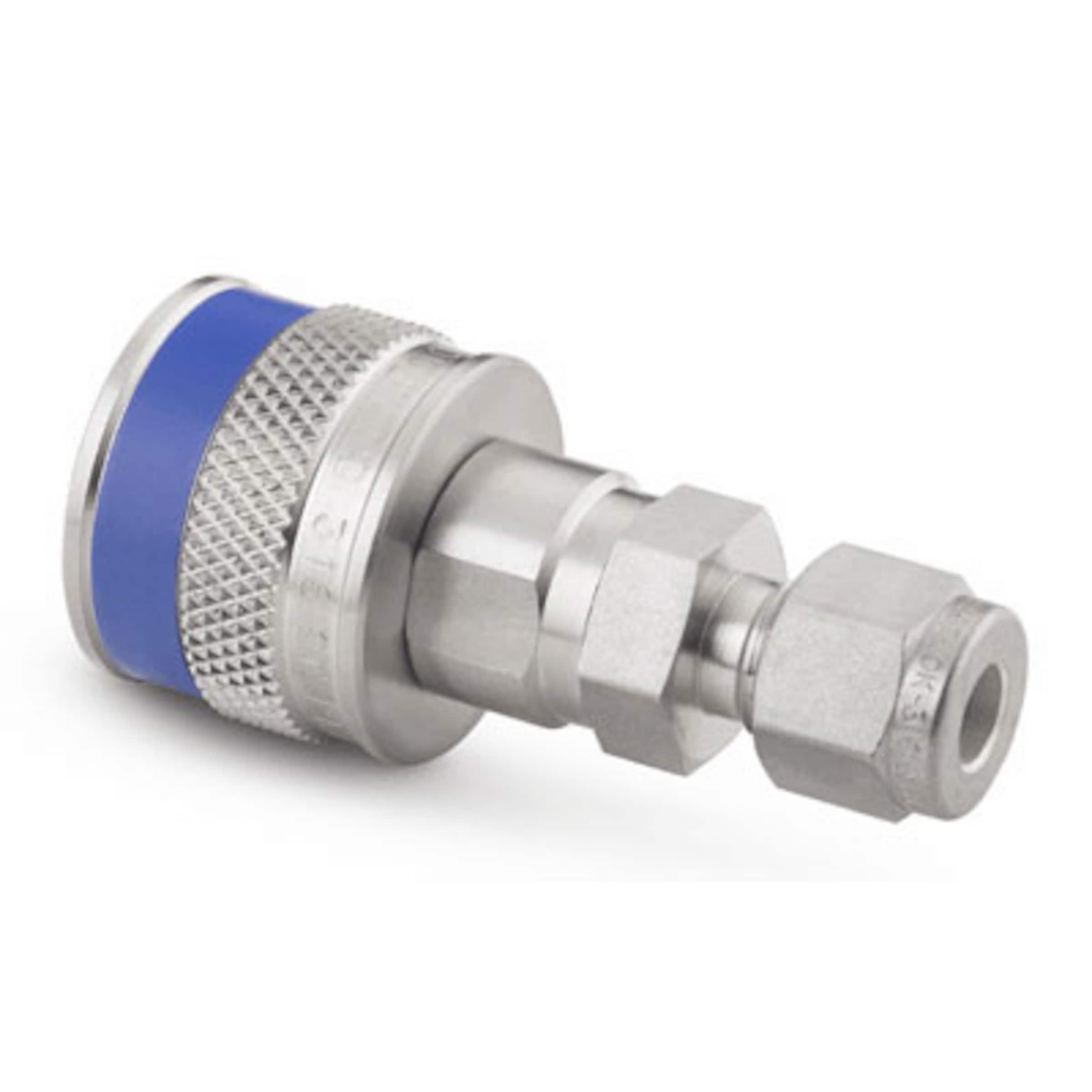 Stainless Steel Instrumentation Quick Connect Body, 1/2 in. Swagelok