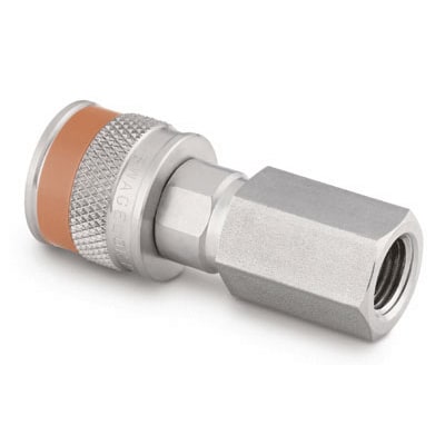 Stainless Steel Instrumentation Quick Connect Body, 1/4 in. Female