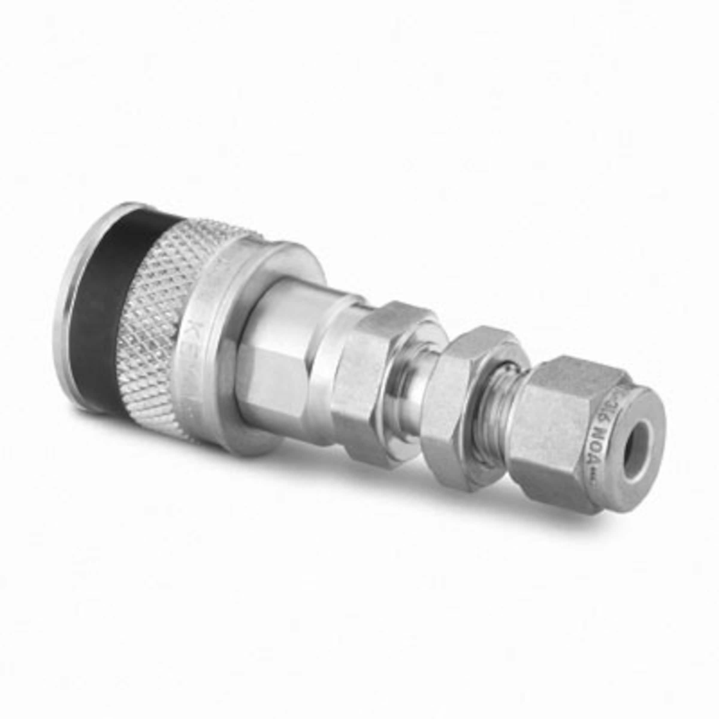 Stainless Steel Instrumentation Quick Connect Body, 0.2 Cv, 6 mm