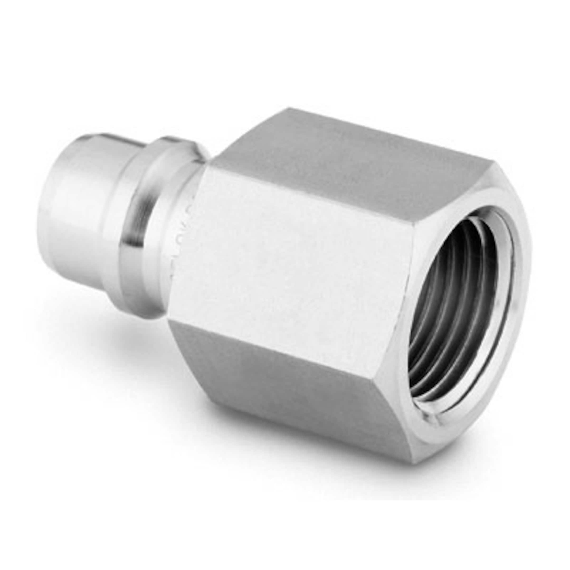 Stainless Steel Full Flow Quick Connect Stem without Valve, 23.6 Cv, 3/