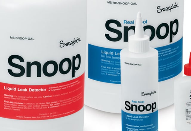 Snoop<sup>®</sup> Liquid Leak and Real Cool Snoop Leak Detector