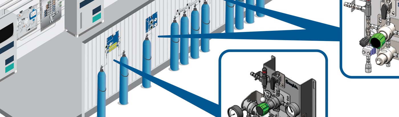 Systèmes de distribution de gaz