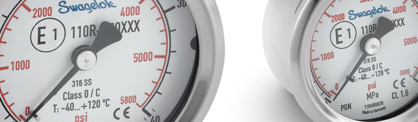pressure gauges general purpose gauge with ece-r110 approval pgn series