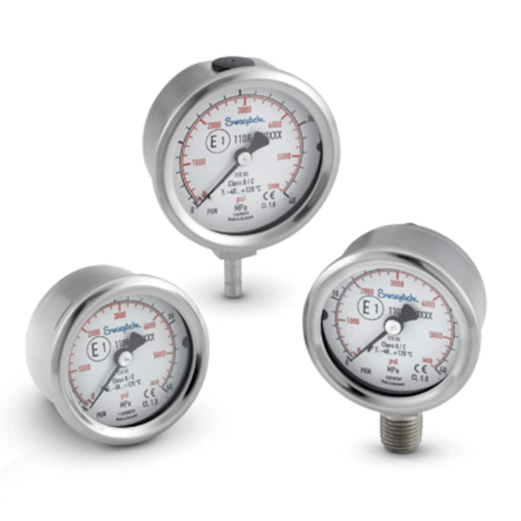 Pressure Gauges, General Purpose Gauge with ECE R110 Approval, PGN Series