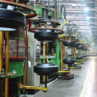 轮胎生产工厂中常见的流体系统泄漏